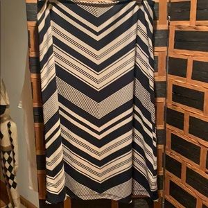 NY&C striped skirt